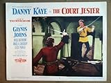 Et11 Court Jester Danny Kaye/Basil Rathbone Lobby Card. This Is An Original Lobby Card; Not A Dvd Or Video. Lobby Cards Were Used To Advertise Film Playing At Theater And They Measure 11 By 14 Inches.