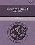 Essays In Psychology And Economics.